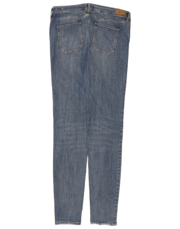 Fat Face Damen Harlow Super Skinny Jeans UK 14 Large W34 L32 Blaue Baumwolle