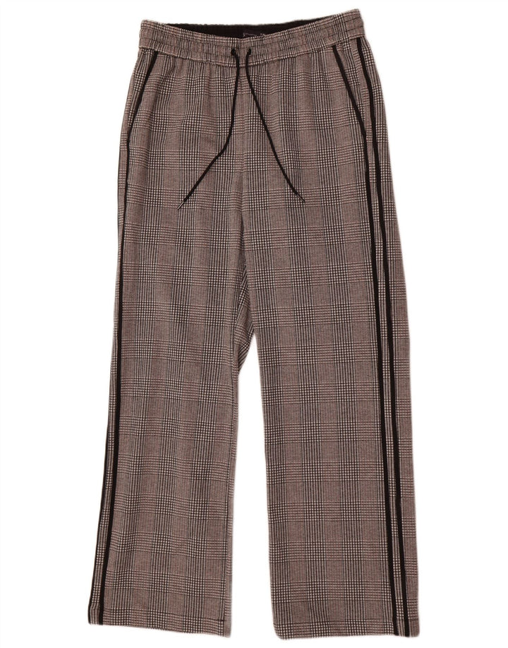 Marks & Spencer Damen-Freizeithose mit Grafik, UK 12, M, W30, L29, Grau