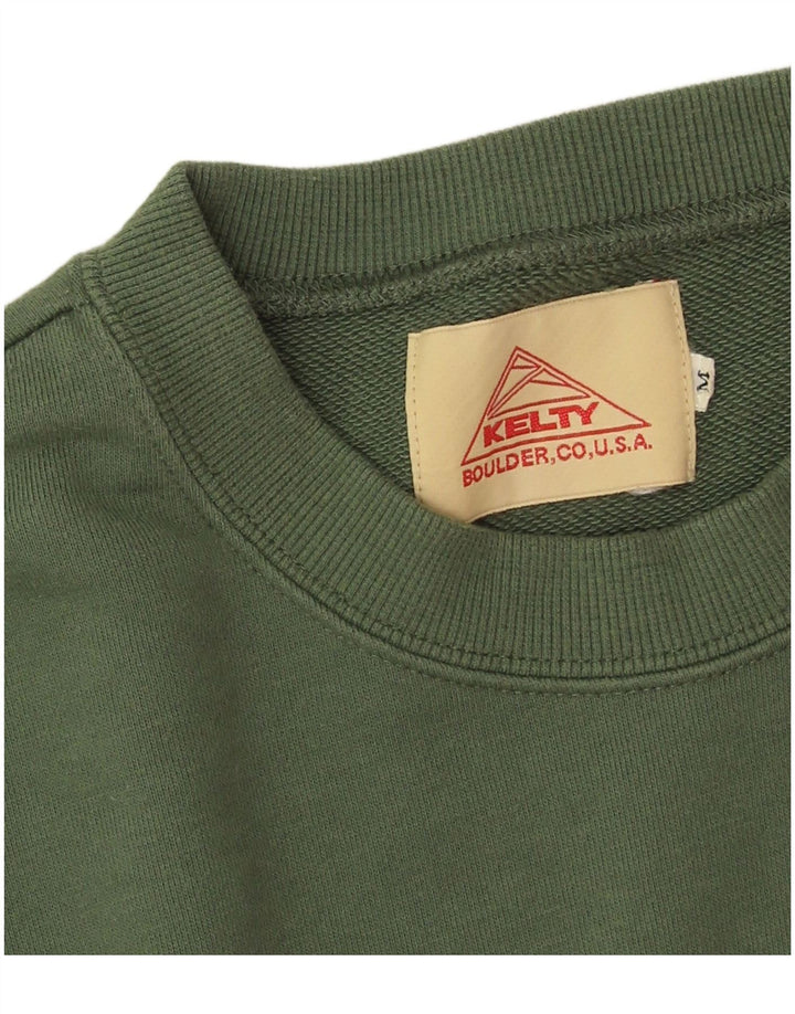 Kelty Herren Sweatshirt Pullover Mittelgrün