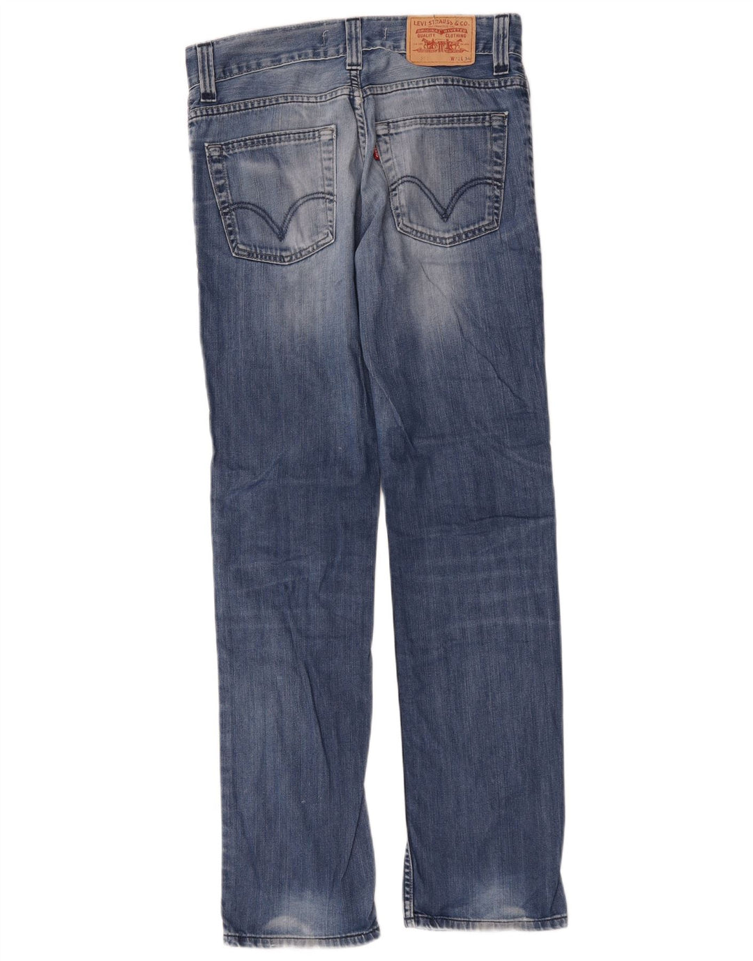 Levi's Herren 511 Slim Jeans W32 L34 Blaue Baumwolle