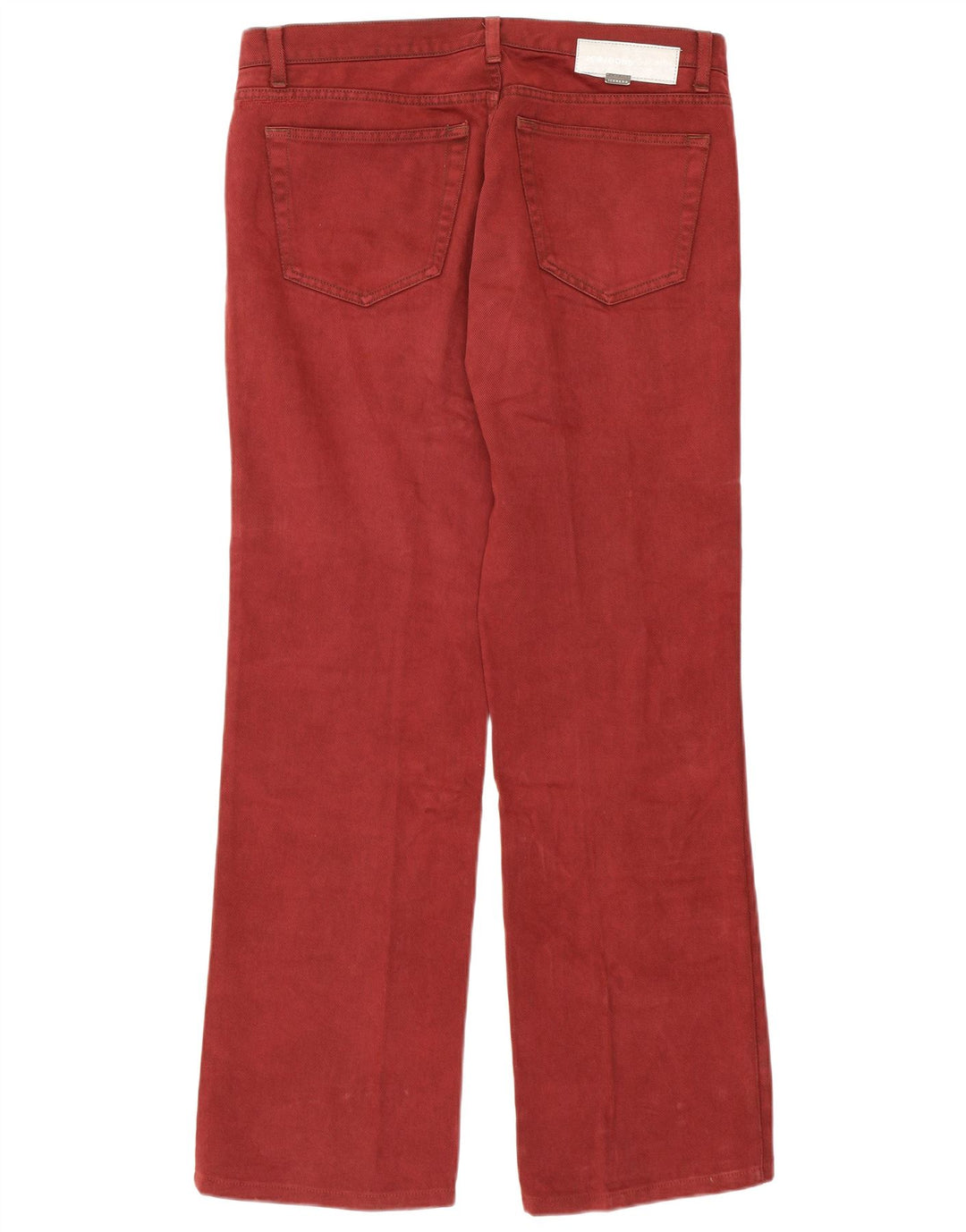 Iceberg Herren Straight Jeans W34 L31 Burgunderrot