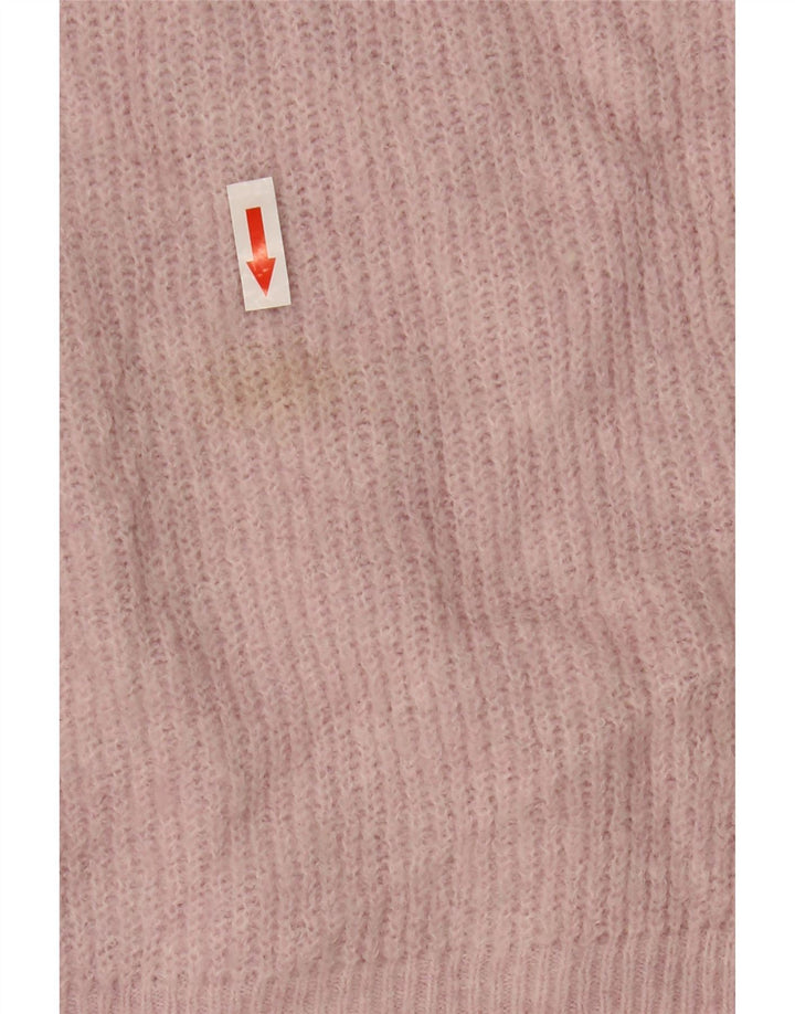 White Stuff Damen-Pullover mit Kapuze, übergroß, UK 22 3XL, Rosa, Polyester