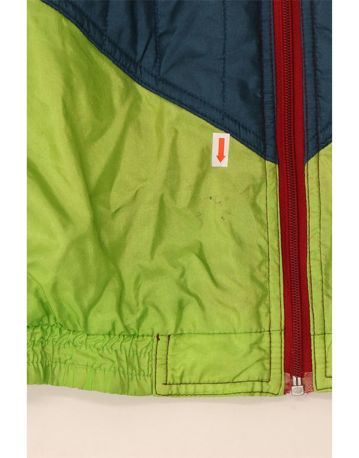 BASIC Herren-Trainingsanzug-Top-Jacke, groß, mehrfarbig, Farbblock