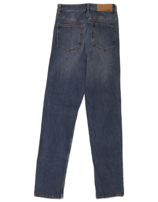 French Connection Damen Slim Jeans UK 6 XS W26 L29 Blaue Baumwolle