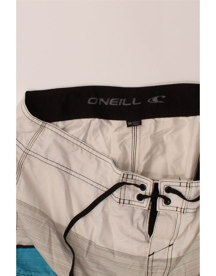 O'NEILL Mens Swimming Shorts Large  Multicoloured Colourblock Polyester Vintage O'Neill and Second-Hand O'Neill from Messina Hembry 