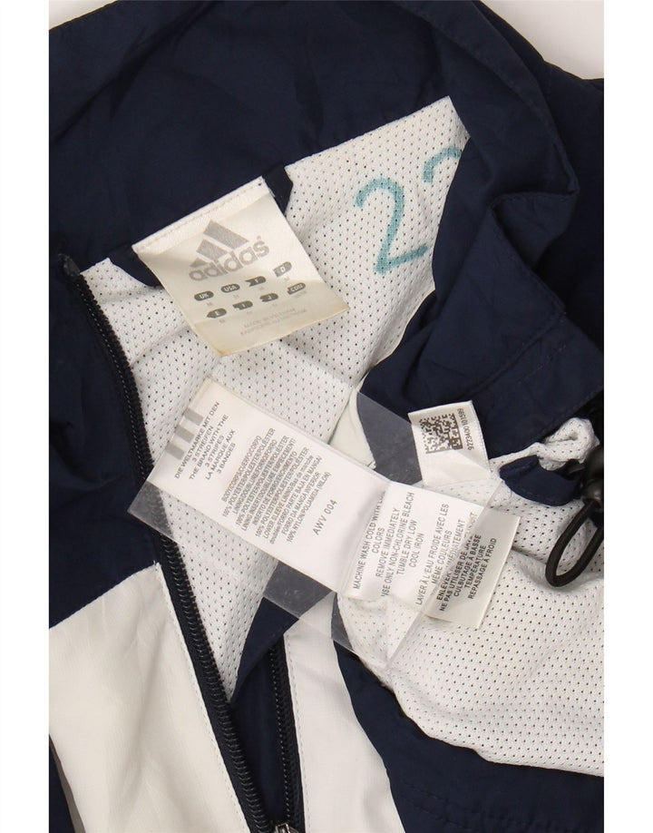 Adidas Herren Clima Proof Trainingsanzug Top Jacke Medium Marineblau Polyester