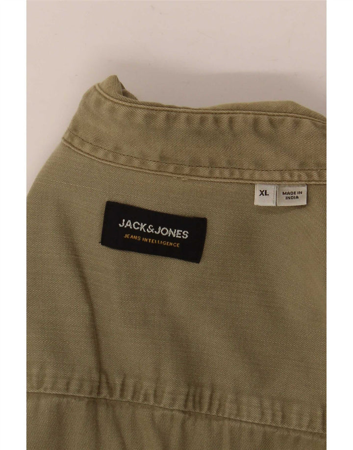 Jack & Jones Herren Jeanshemd XL Khaki