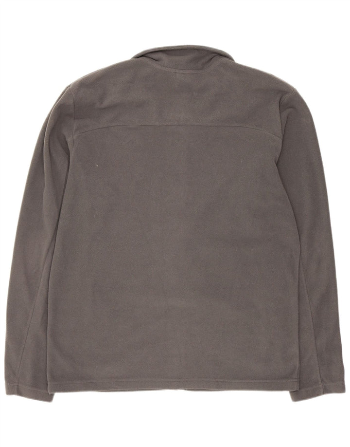 The North Face Herren Fleecejacke UK 38 Mittelgraues Polyester