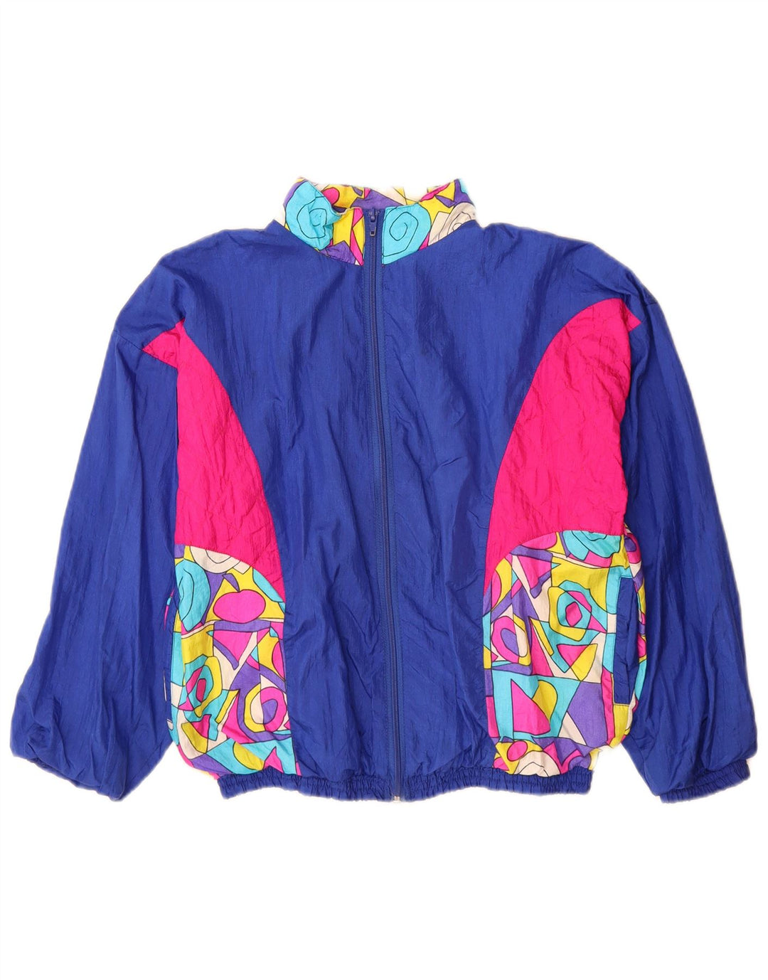 ORSO POETA Kompletter Trainingsanzug für Jungen, 13–14 Jahre, blaues Colourblock-Polyamid