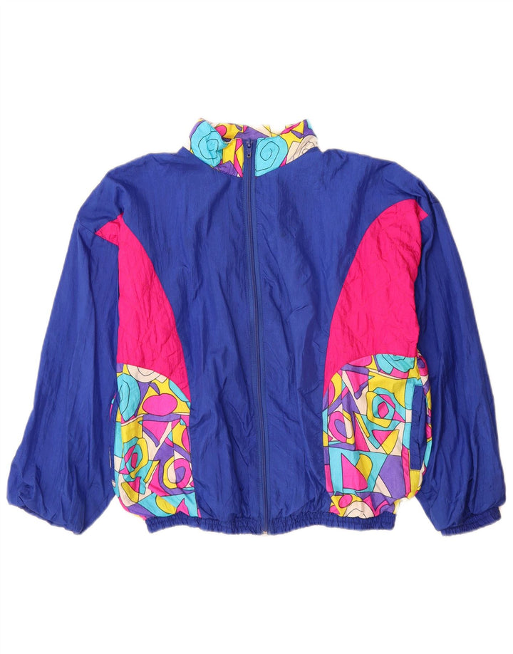 ORSO POETA Kompletter Trainingsanzug für Jungen, 13–14 Jahre, blaues Colourblock-Polyamid