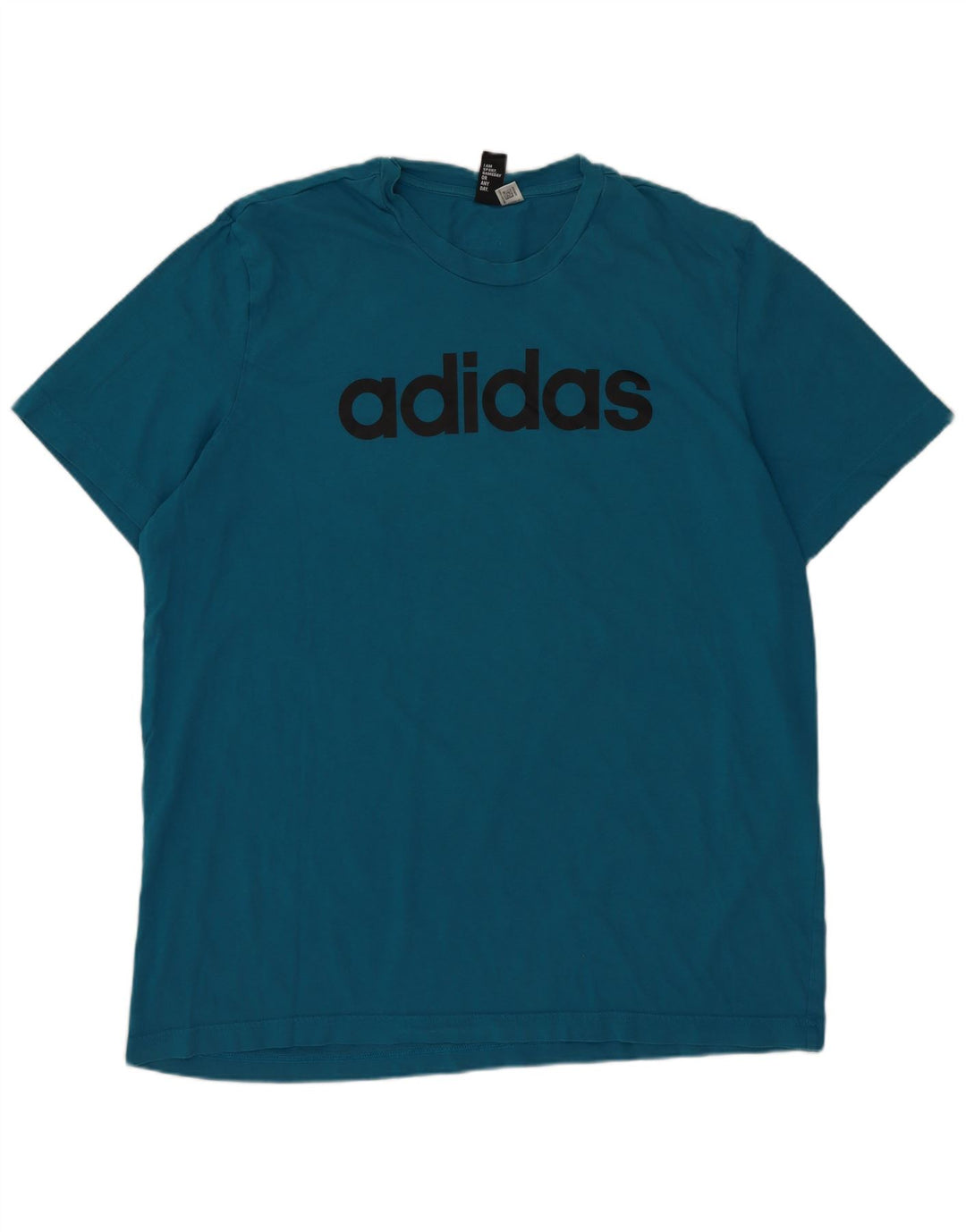 Adidas Herren Grafik T-Shirt Top Large Blau