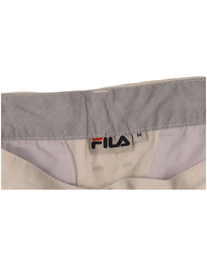 Fila Herren Chinoshorts Medium W32 Weiß