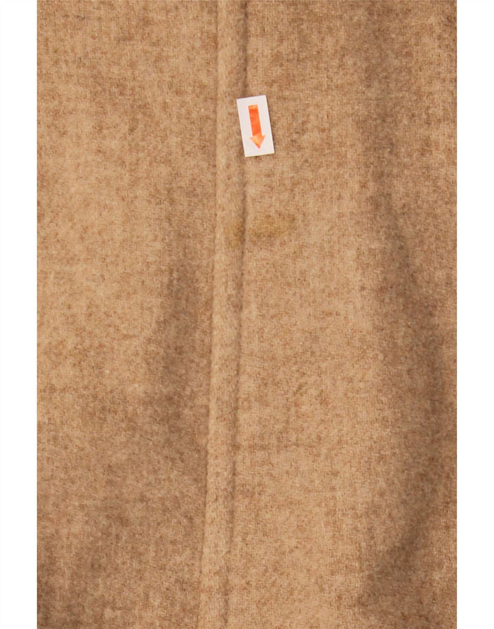 Zara Damen Loose Fit Mantel UK 6 XS Beige