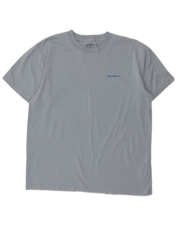 Carhartt Herren T-Shirt Top Small Blau Baumwolle