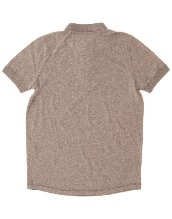 Hollister Herren-T-Shirt-Oberteil aus mittelgrauer Baumwolle