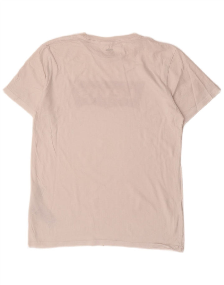 Levi's Herren-T-Shirt mit Grafik, Größe S, weiße Baumwolle