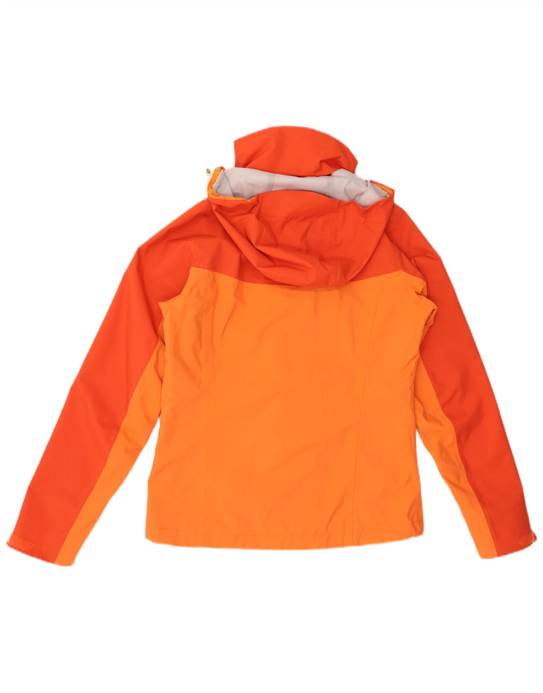 SALOMON Damen Regenjacke mit Kapuze UK 6 XS Orange Colourblock Polyester
