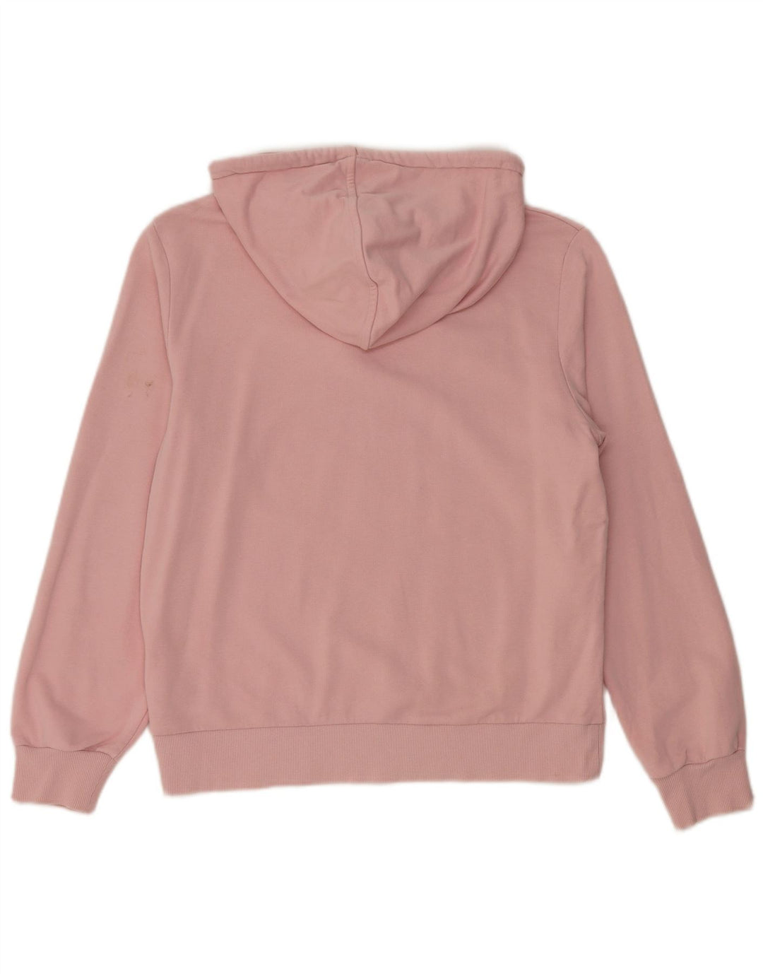 Marks & Spencer Damen-Pullover mit übergroßem Kapuzenpullover, Gr. 8, Größe S, Rosa, Baumwolle