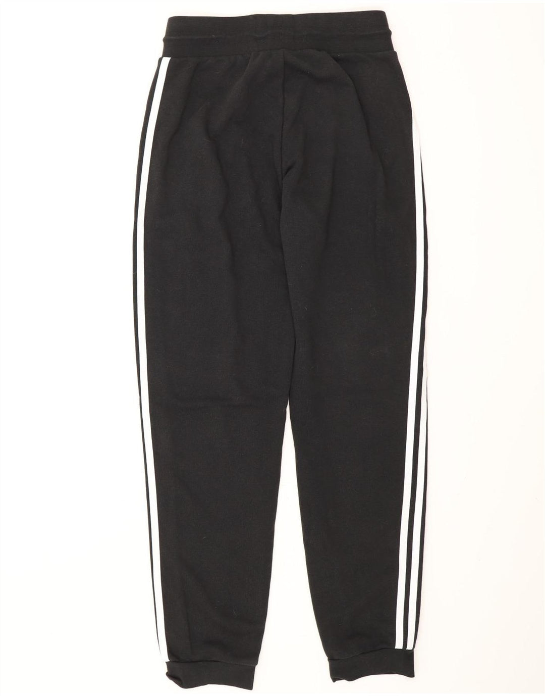 ADIDAS Damen Trainingshose Jogger UK 10 Small Schwarz Baumwolle
