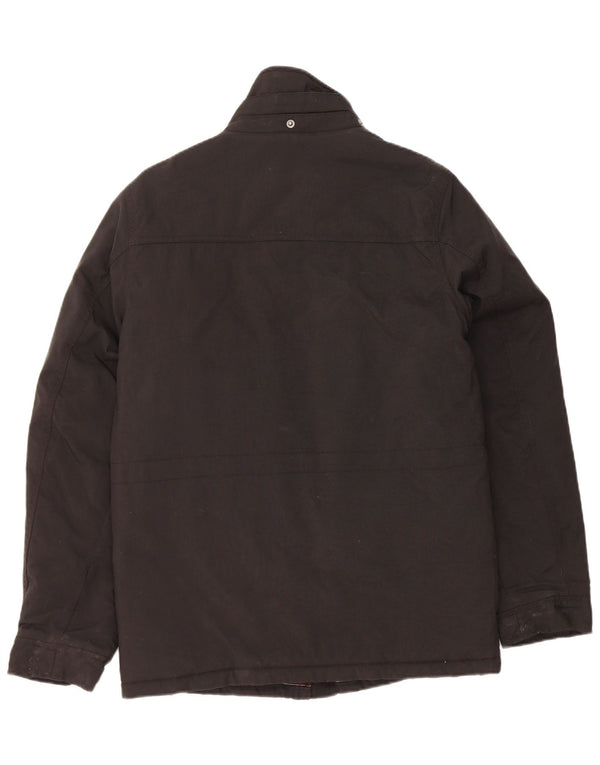 Tommy Hilfiger Mens Utility Jacket UK 36 Small Black