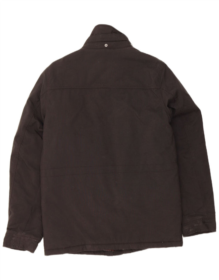 Tommy Hilfiger Herren Utility Jacke UK 36 Small Schwarz