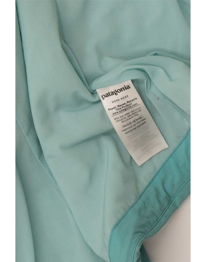 Patagonia Damen Windjacke UK 14 Mittelgrünes Nylon