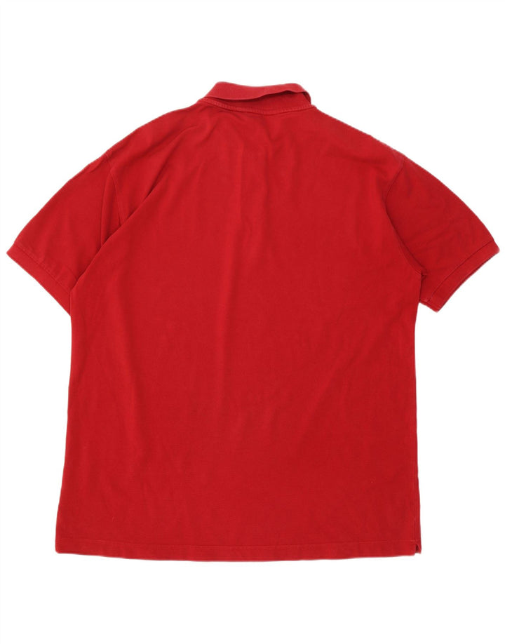 Kappa Herren Poloshirt 3XL rote Baumwolle