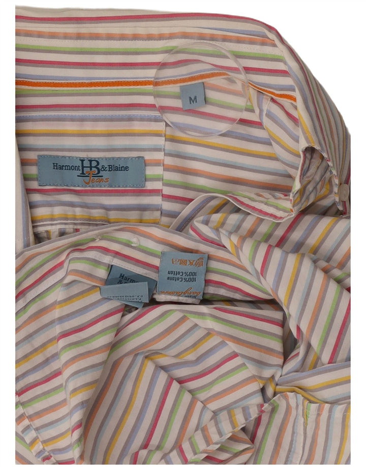Harmont & Blaine Herrenhemd, mittelgroß, mehrfarbig, gestreift, Baumwolle