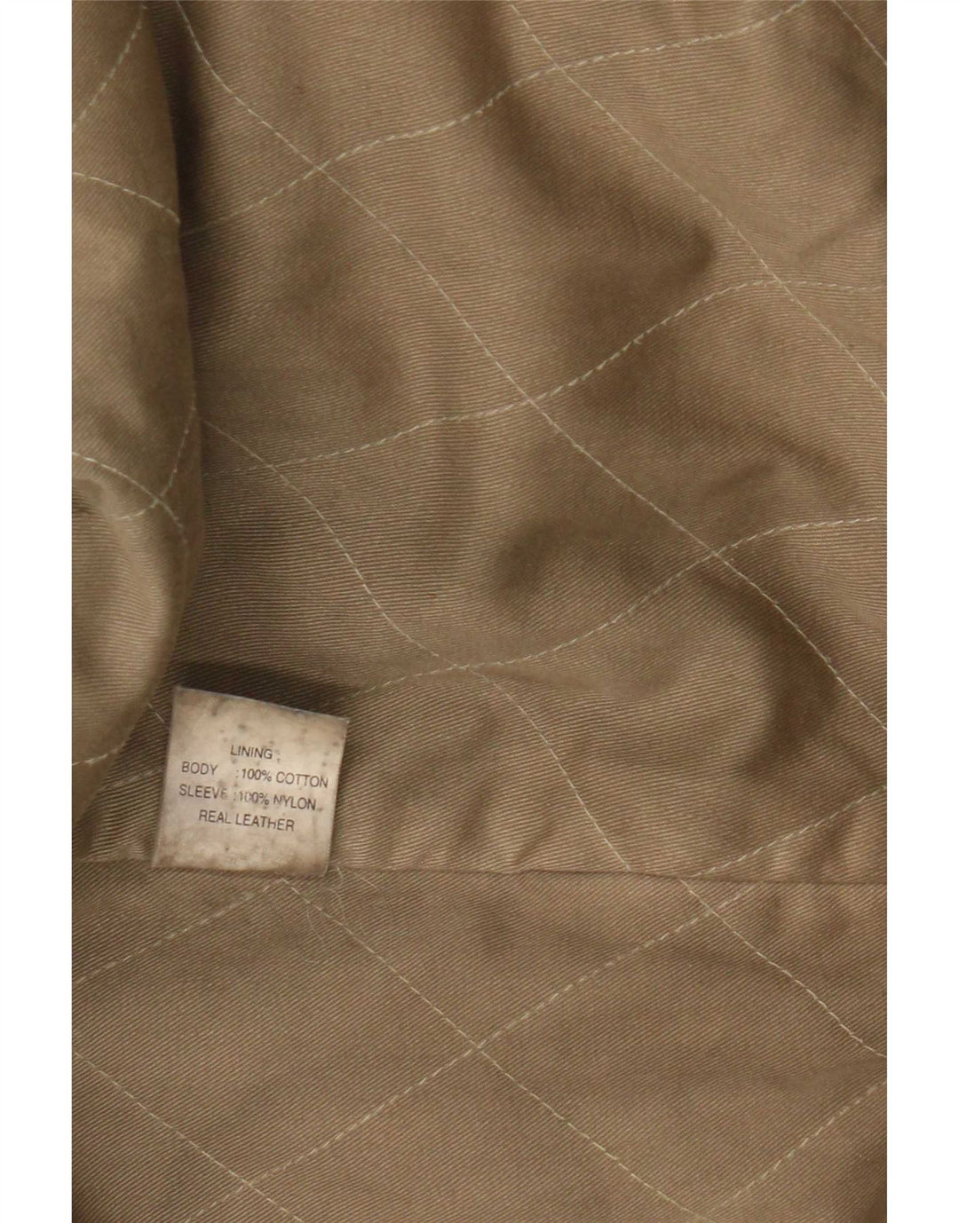 Alan Gordon Herren Lederjacke UK 44 2XL Braunes Leder