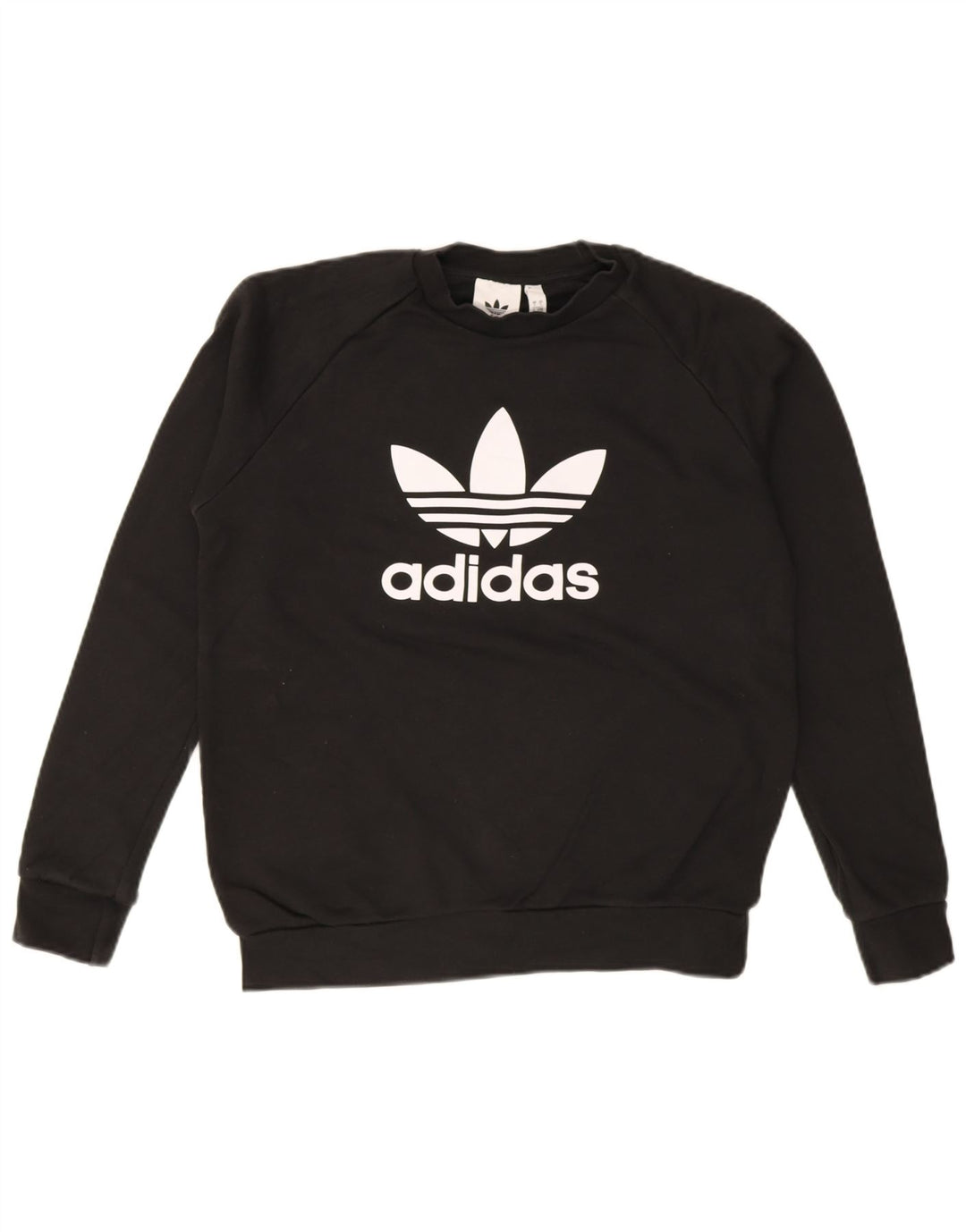 Adidas Herren Graphic Sweatshirt Pullover Small Schwarz Baumwolle