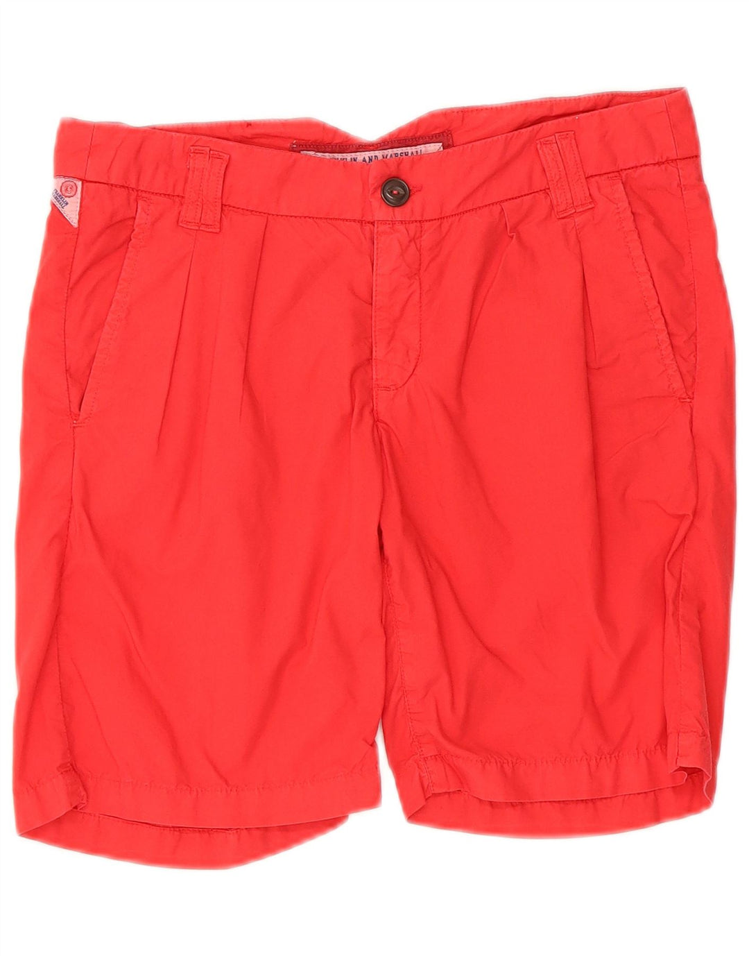 Franklin & Marshall Damen Pegged Casual Shorts W27 Small Rot