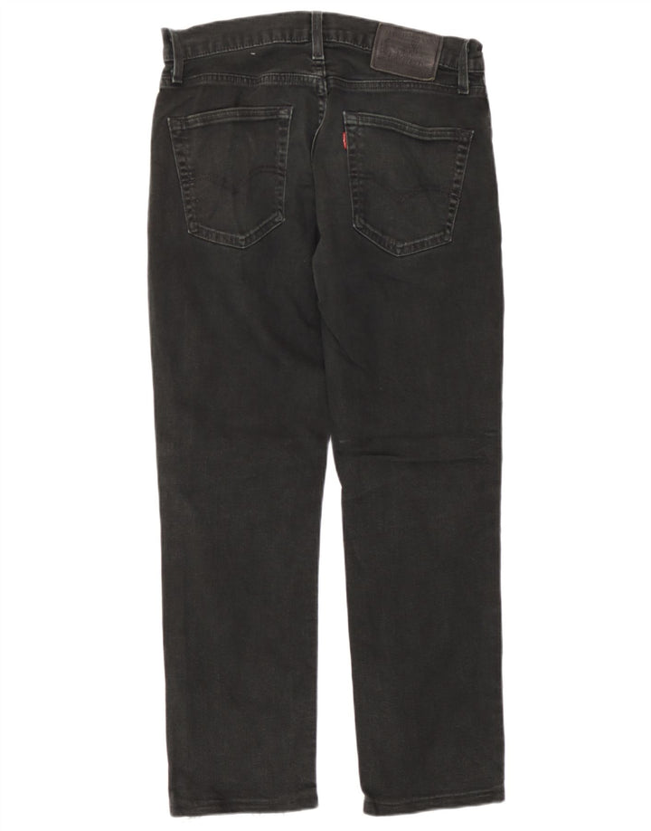 Levi's Herren 511 Slim Jeans W31 L26 schwarze Baumwolle