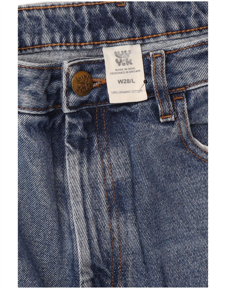 Vintage Herren Tapered Jeans W28 L31 Blaue Baumwolle