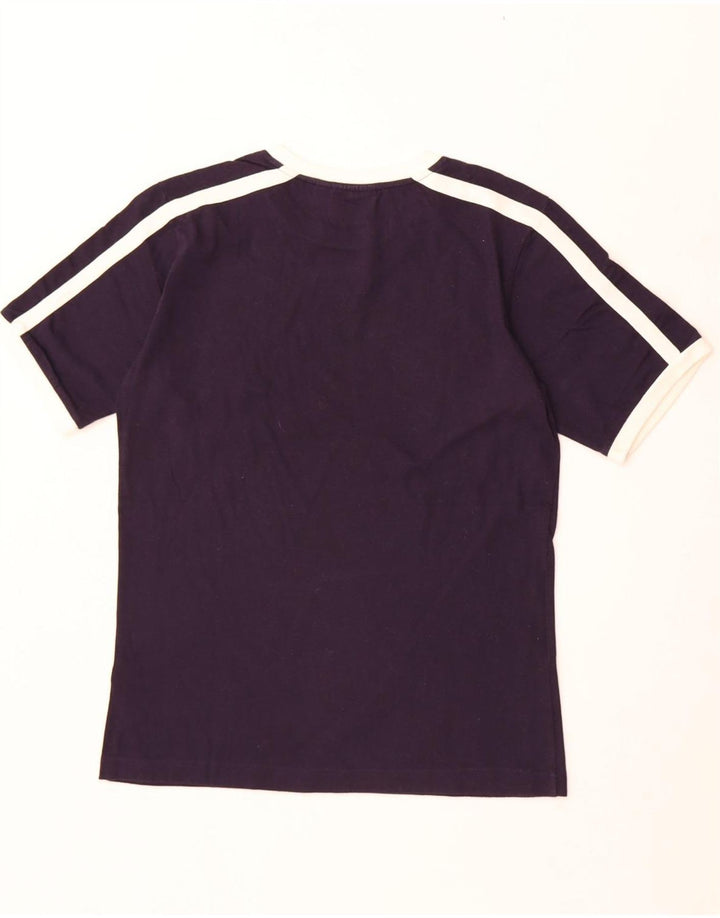 Puma Herren T-Shirt Top Small Marineblau Baumwolle
