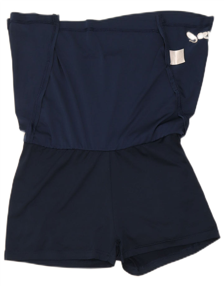 Asics Damen Skort UK 12 Medium Marineblau Polyester