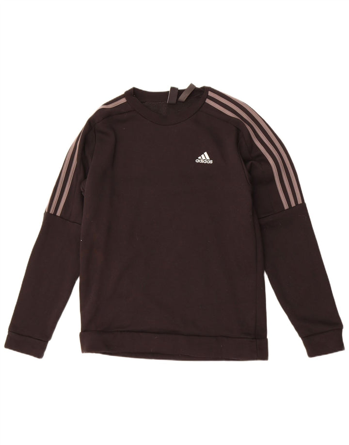 Adidas Herren Sweatshirt Pullover Small Schwarz Baumwolle