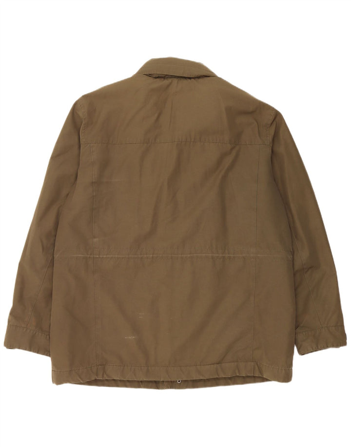 Marks & Spencer Herren-Utility-Jacke mit Kapuze, UK 42, XL, Khaki
