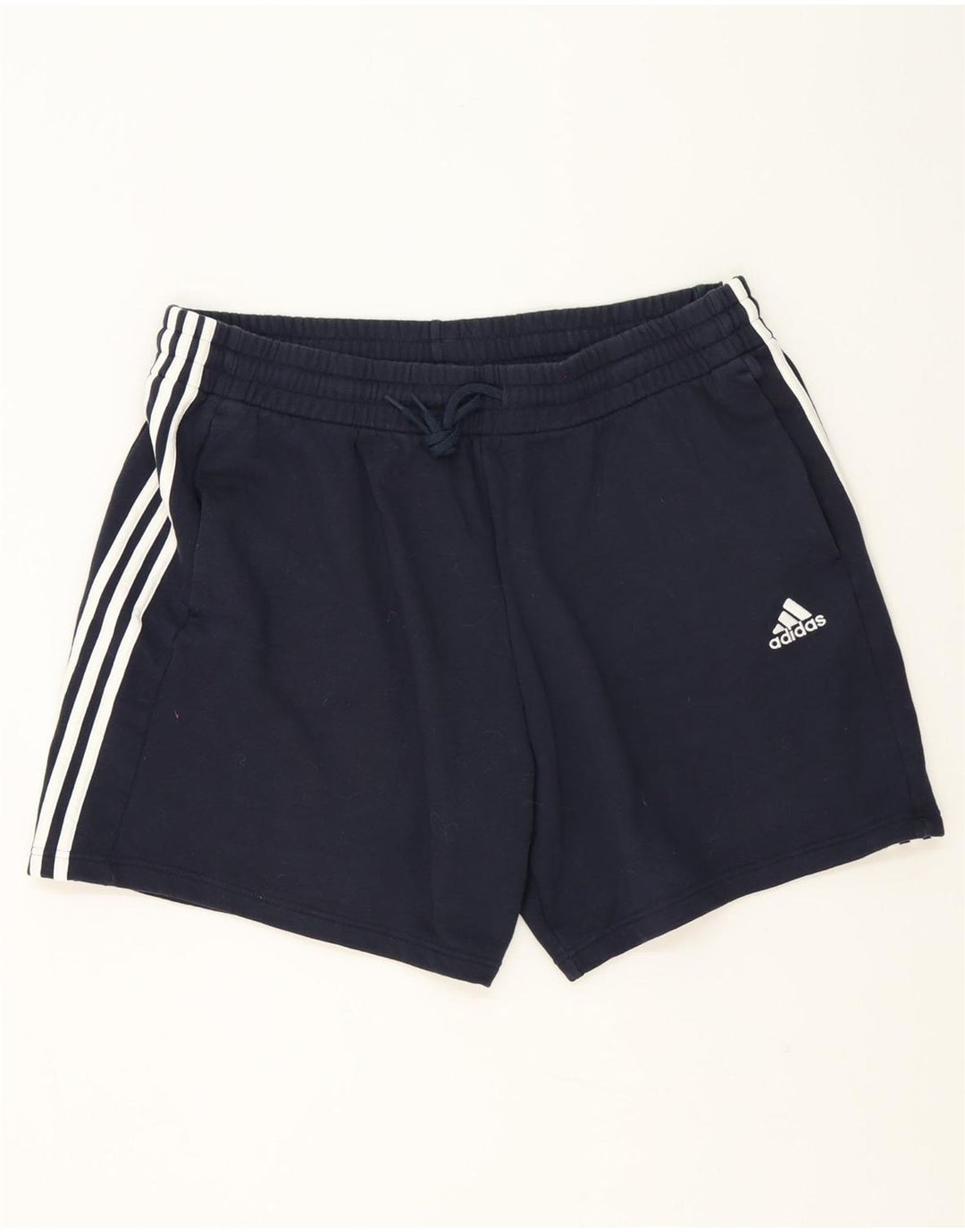 Adidas Herren Sport Shorts 2XL Marineblau Baumwolle