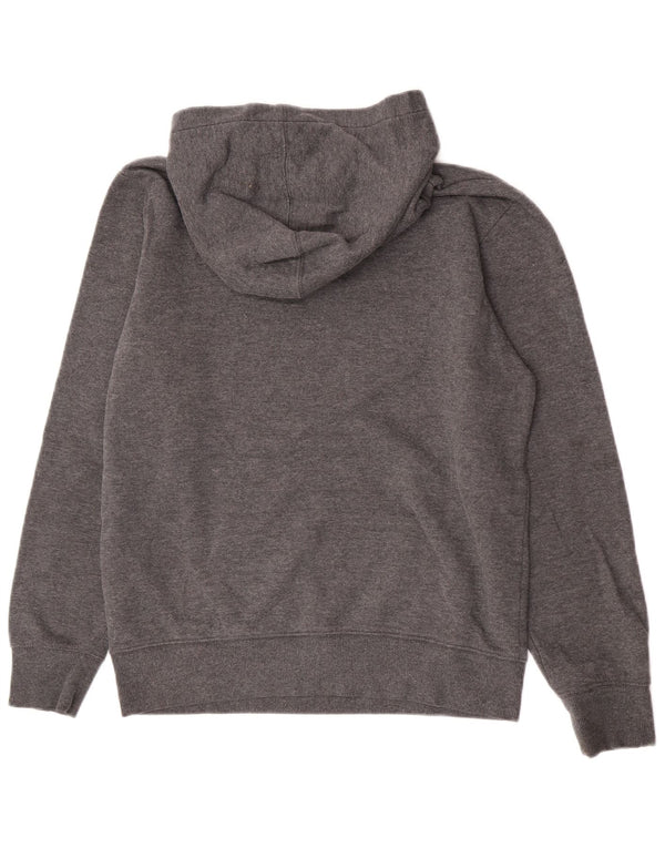 Hurley Jungen-Pullover mit grafischem Kapuzenpullover, 14–15 Jahre, XL, graue Baumwolle