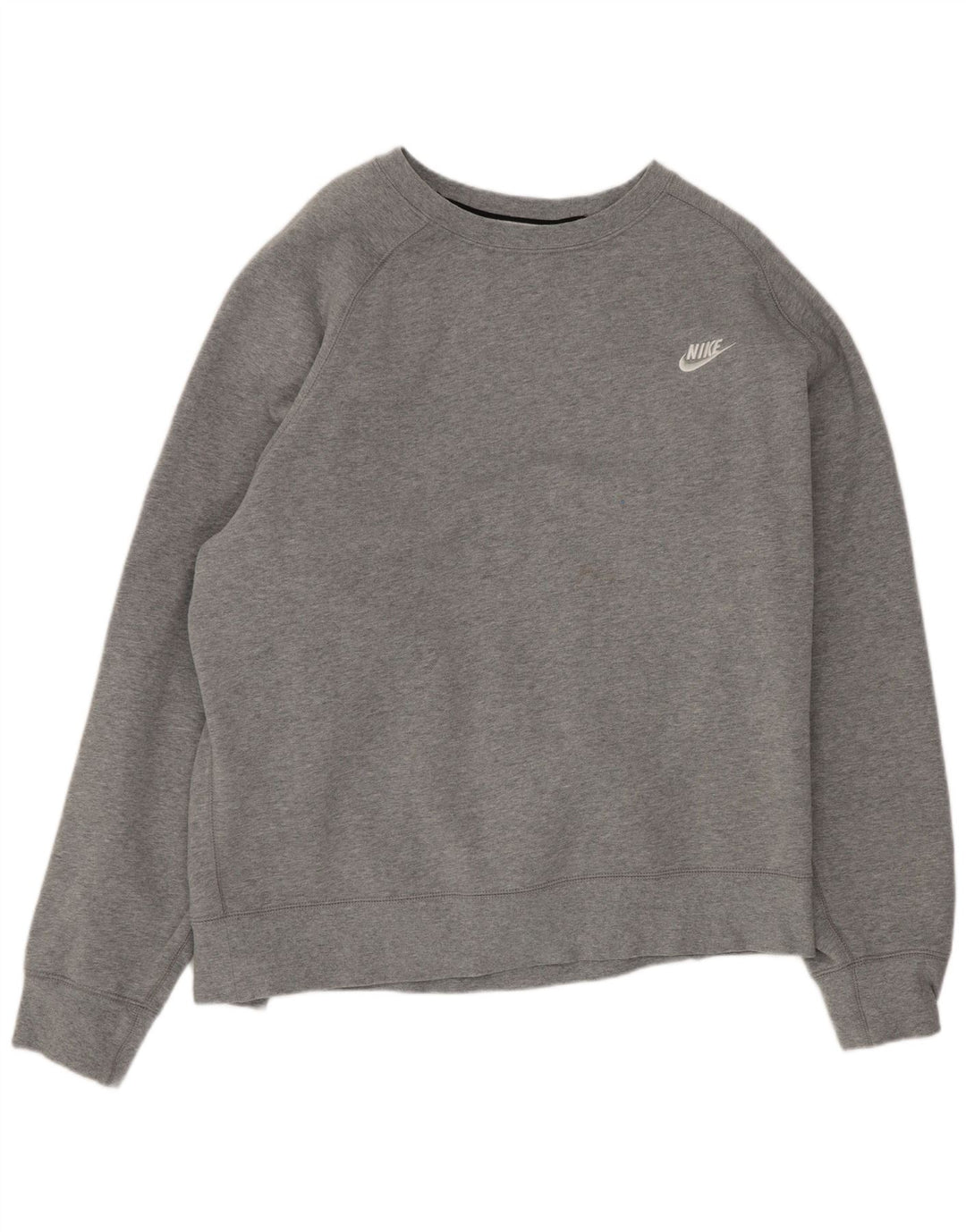 Nike Herren Sweatshirt Pullover 2XL Grau Baumwolle