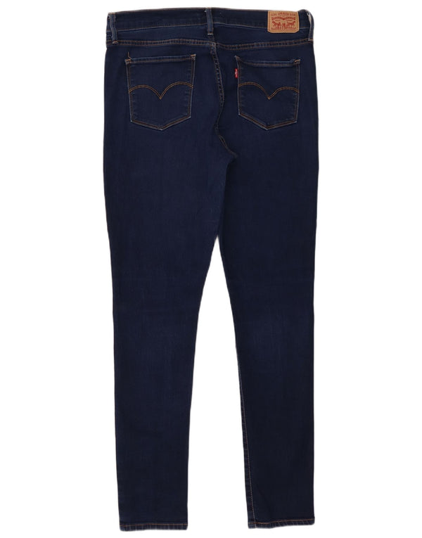 Levi's Damen 311 Shaping Skinny Jeans W31 L32 Marineblau Baumwolle