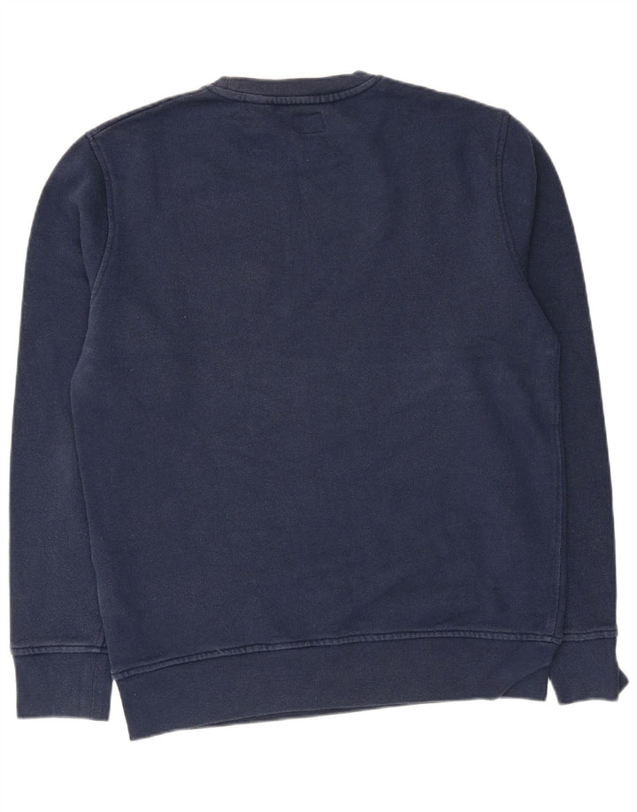 Levi's Herren-Sweatshirt mit grafischem Print, mittelmarineblaue Baumwolle