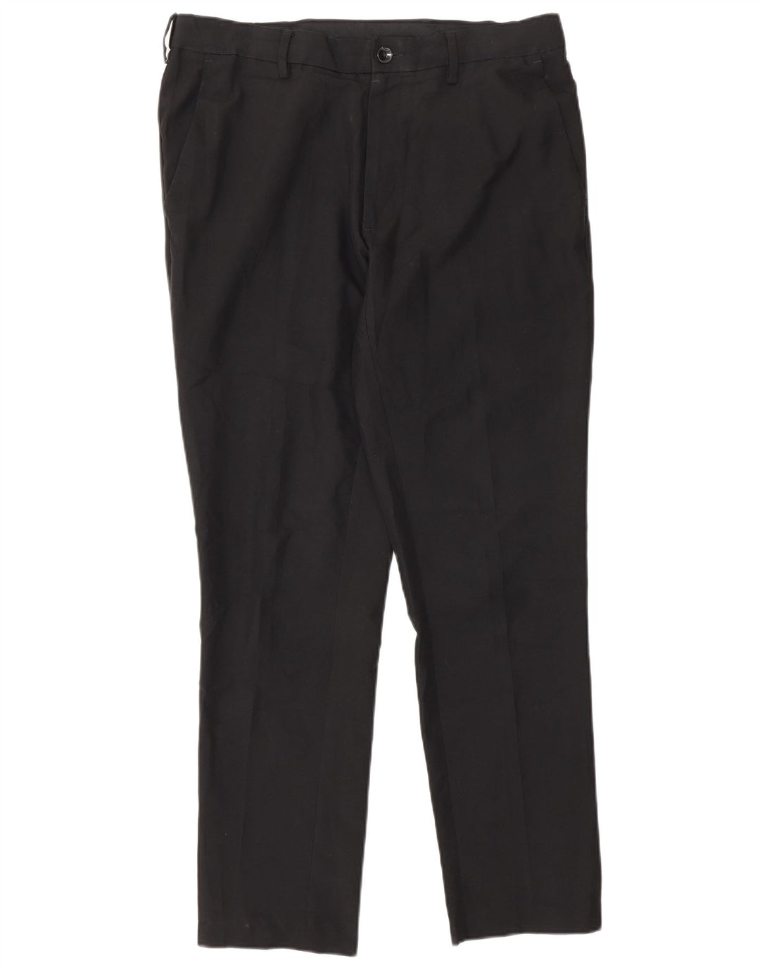 Marks & Spencer Herren Slim Fit Chinohose W32 L29 Schwarz Polyester