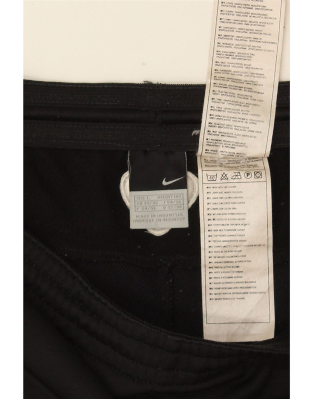 Nike Herren-Sportshorts mit Grafik, groß, aus schwarzem Polyester