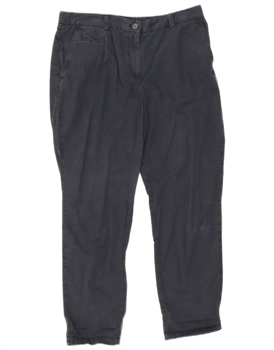 Marks & Spencer Damen Chinohose UK 12 M W32 L26 Marineblau