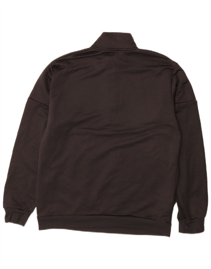 Herren-Sweatshirt mit Reißverschluss am Hals, Größe M
