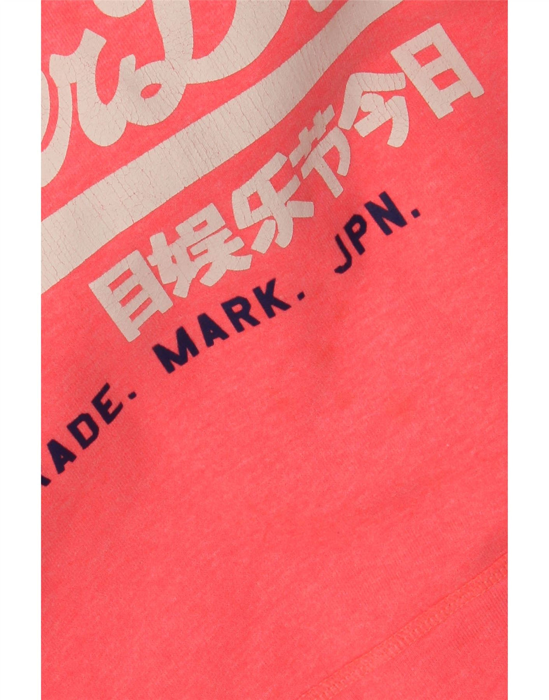 SUPERDRY Damen-Kapuzenpullover mit Grafik, UK 16, Größe L, Rosa, Baumwolle