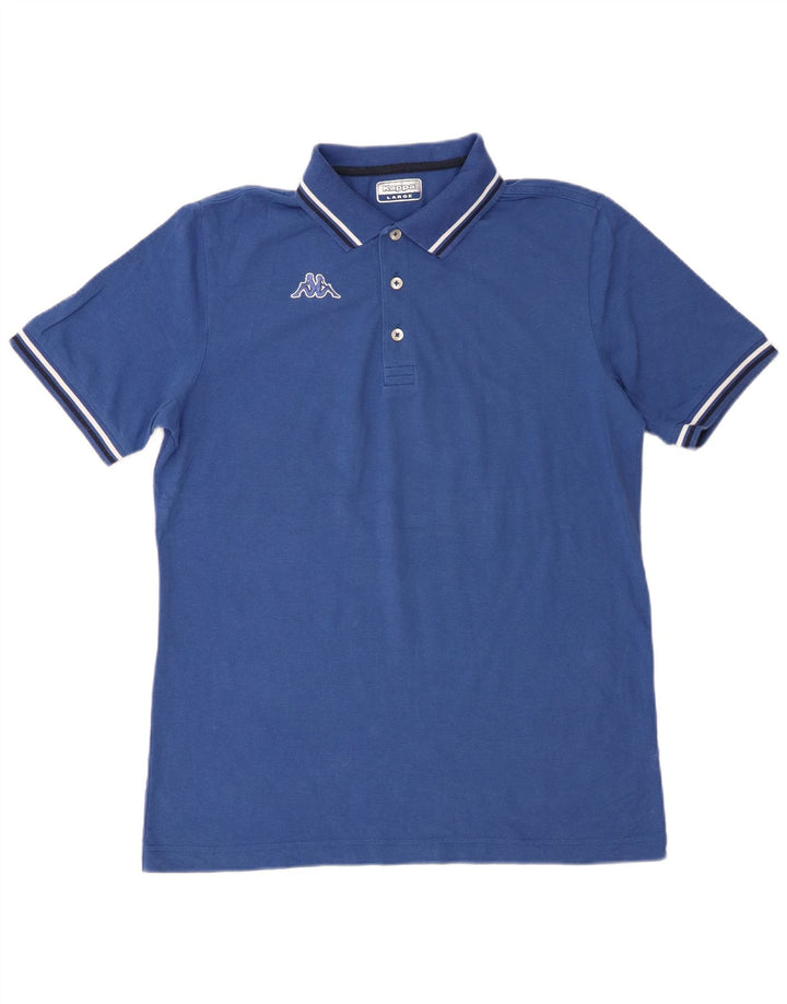 Kappa Herren Poloshirt Large Blau