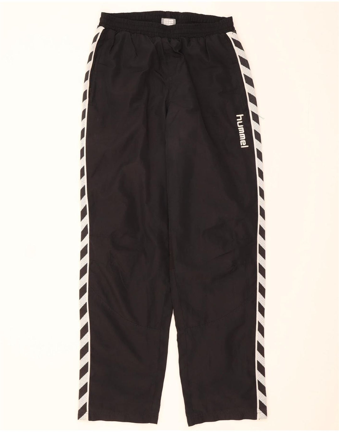 HUMMEL Mens Tracksuit Trousers Medium  Black Polyester Vintage Hummel and Second-Hand Hummel from Messina Hembry 