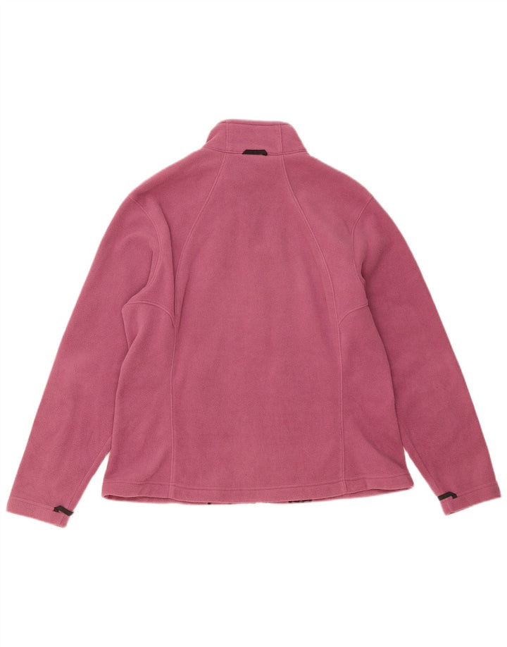 Jack Wolfskin Damen Liner Fleecejacke UK 18/20 XL Rosa Polyester